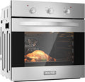 Empava 24 in Electric Single Wall Oven - Compact Convection Performer