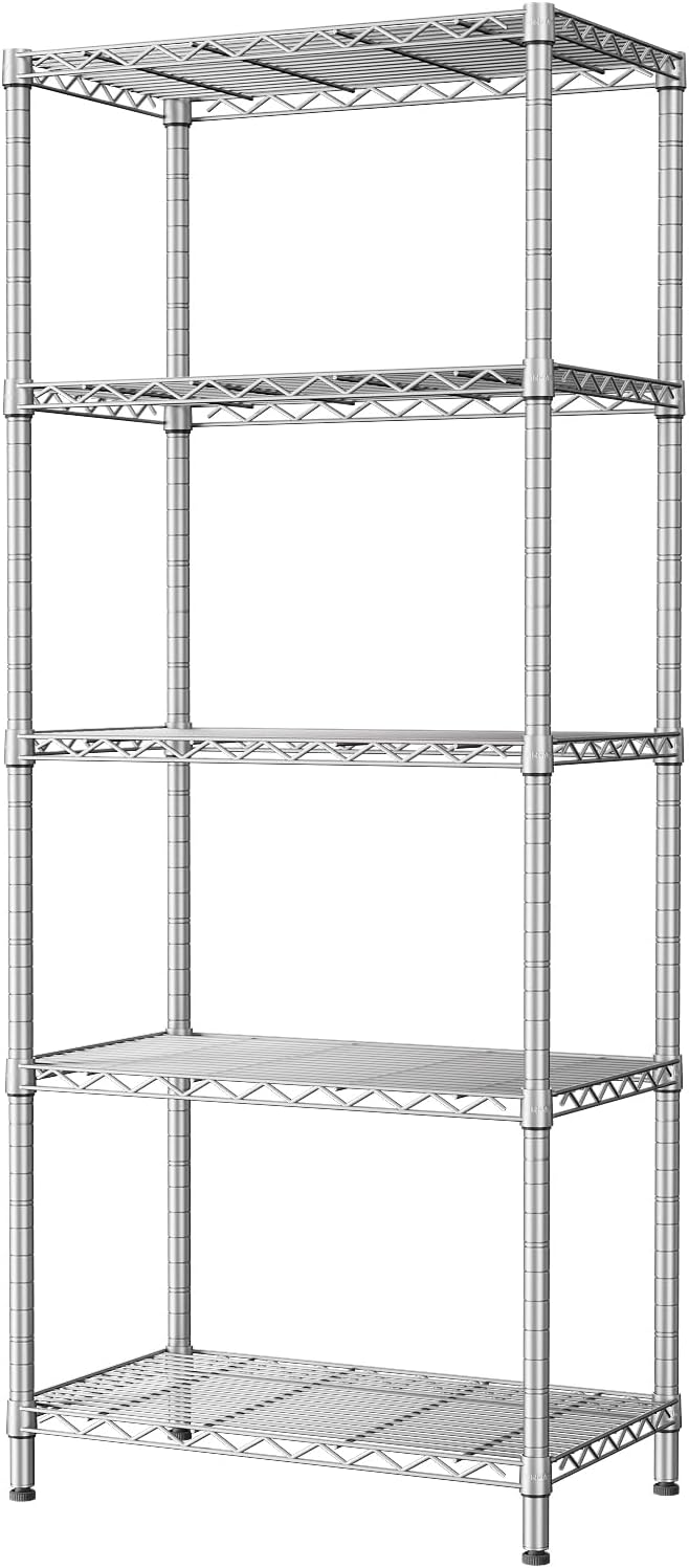 Heavy Duty 5 Tier Storage Garage Shelving Units for Home Use