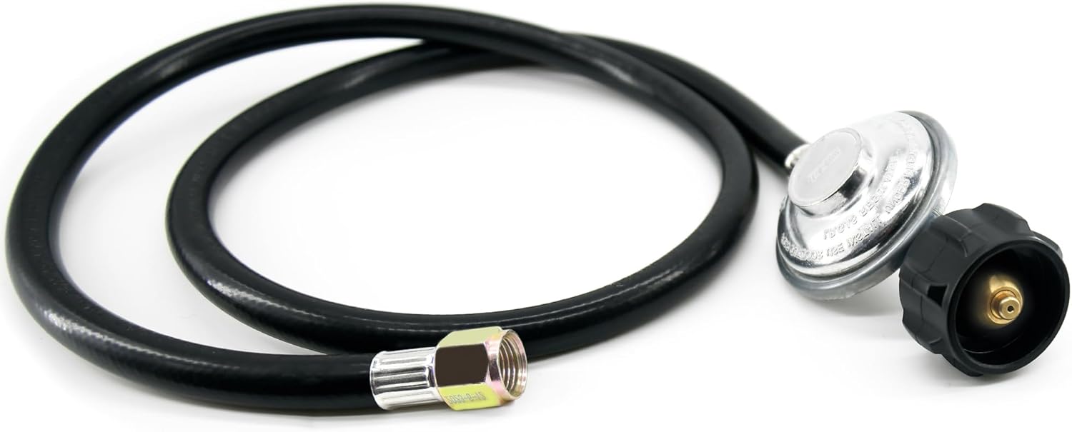 Low Pressure Propane Regulator - QCC1 Compatible for Grills, Heaters