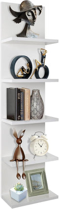 Homaterial 5 Tier Wall Shelf for Living Room and Bedroom Decor