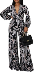 LightlyKiss Sexy V Neck Sparkly Jumpsuit - Flattering Summer Onepiece