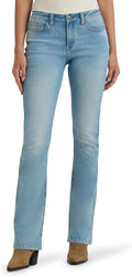 Lee Womens Plus Size Legendary Mid Rise Bootcut Jean - Classic Fit sit