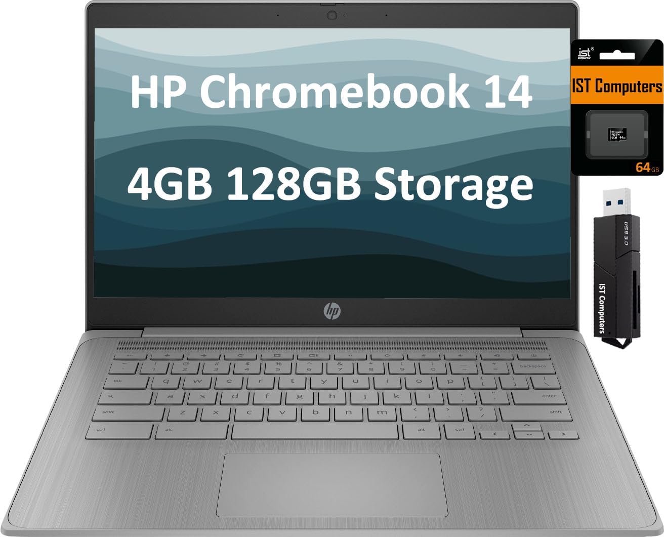 HP Chromebook 14a: Lightweight Laptop with Long Battery Life