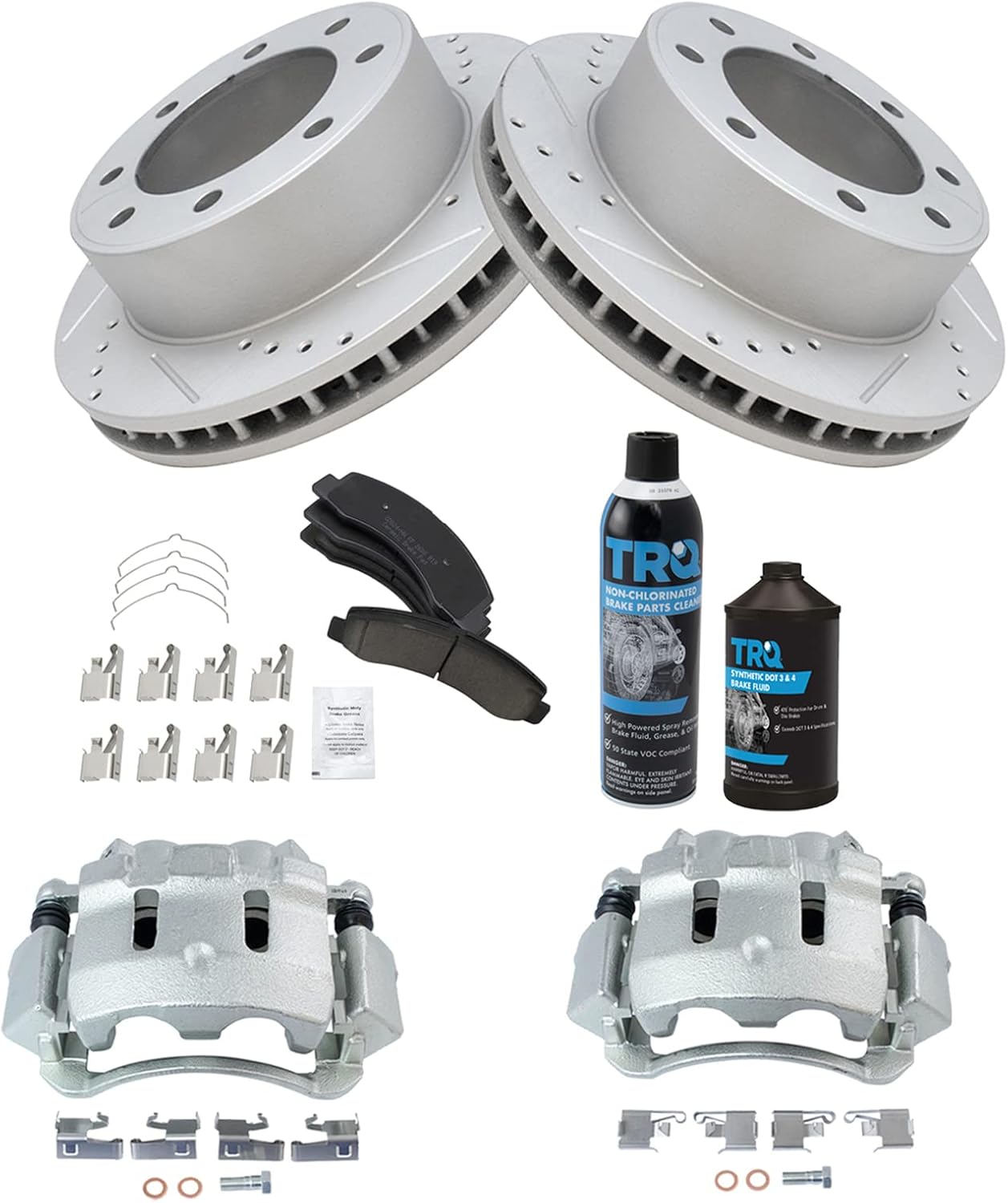 Performance Ceramic Brake Pad & Rotor Kit for Ford Excursion