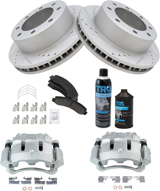 Performance Ceramic Brake Pad & Rotor Kit for Ford Excursion