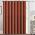 Blackout Patio Curtains 100 x 84 in - Extra Wide Thermal Panel
