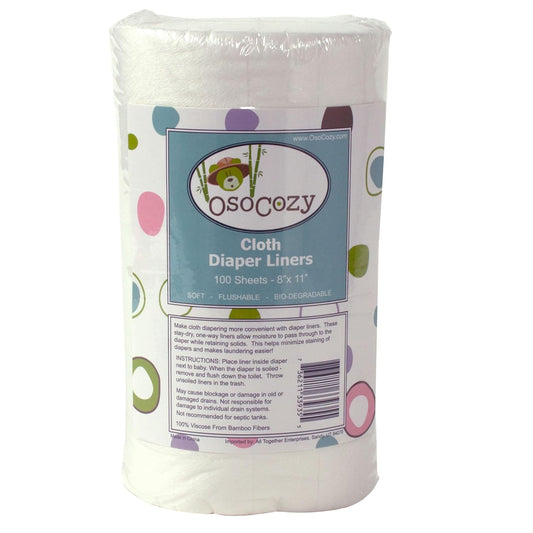 OsoCozy Flushable Diaper Liners - Cloth Diaper Convenience!