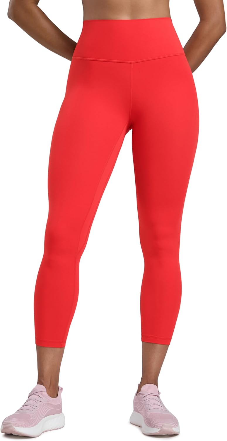 CRZ YOGA Butterlift Capris Leggings for Comfortable Workouts