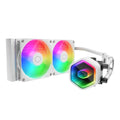 Cooler Master 240 Core II White CPU Liquid Cooler - Quiet, Custom aRGB