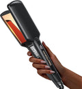 Titanium Flat Iron Hair Straightener 2 in Wide Plate - Fast Silk Press