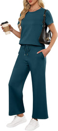 ANRABESS Women 2 Piece Lounge Set - Comfortable Travel Tracksuit More