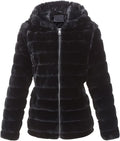 Bellivera Women's Faux Fur Coat for Chic Winter Style