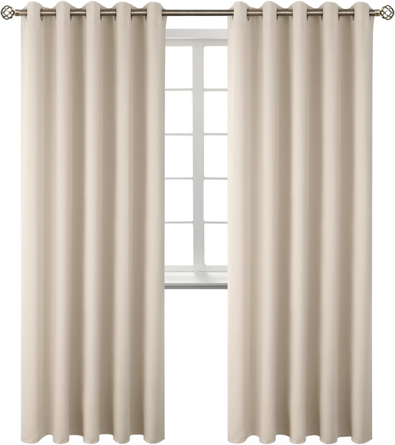 BGment Blackout Curtains - Thermal Insulated Room Darkening Panels