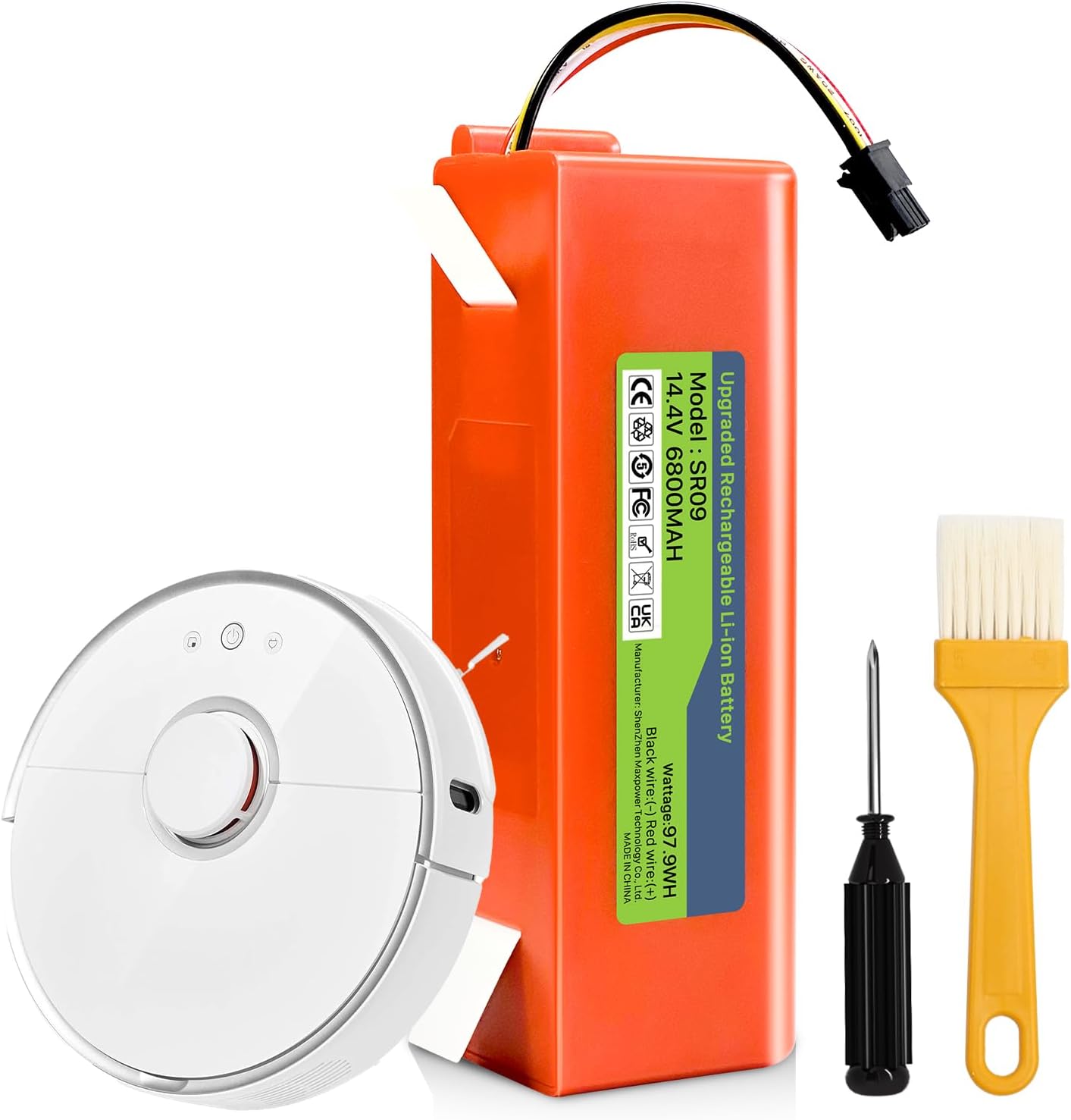 Battery for Xiaomi Roborock S5, S6, S7, Q5, Q7 Max V Ultra