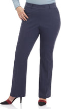 Rekucci Curvy Ease Into Comfort Barely Bootcut Pant - All-Day Comfort