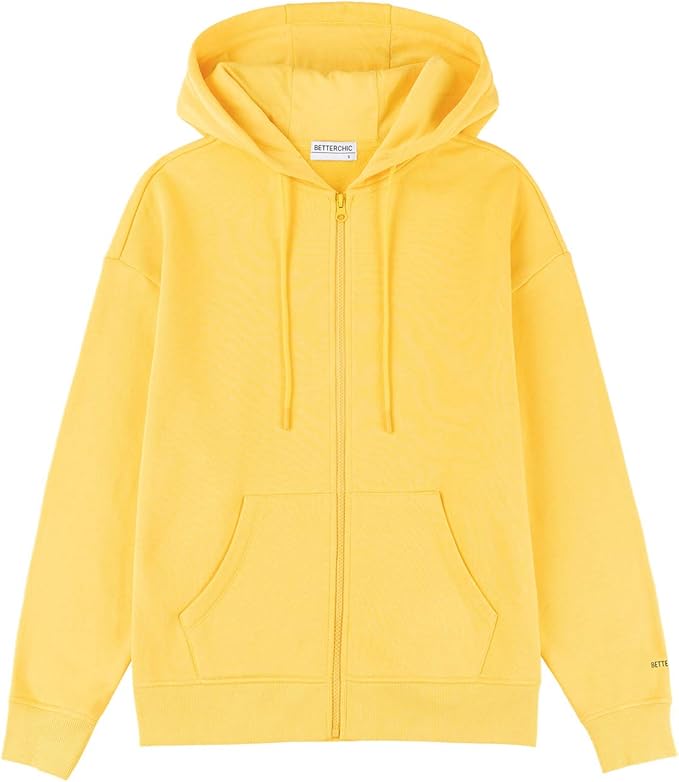 BETTERCHIC Women's Hooded Sweatshirt for Casual Comfort and Style