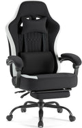DUMOS Gaming Chair with Linkage Armrests - Ergonomic Comfort for Long