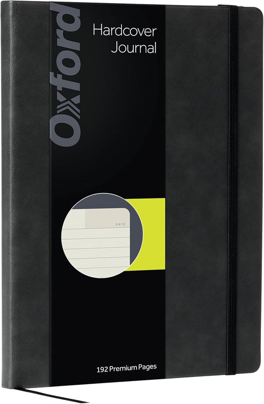 Premium Lined Writer's Notebook, 192 Pages, Hardcover, 7.5 x 9.5 - Ideal for School & Office