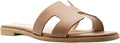 Steve Madden Hadyn Slide Sandal - Chic Leather Flat for Everyday Wear