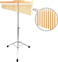 TNZMART 36 Tone Bar Chimes Single-row Wind Chimes - Adjustable Tripod