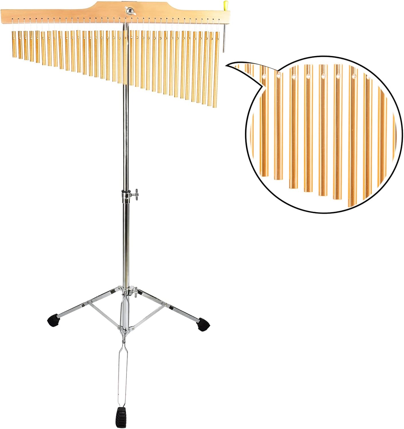 25 Tone 36 Tone Bar Chimes with Adjustable Height Tripod Stand