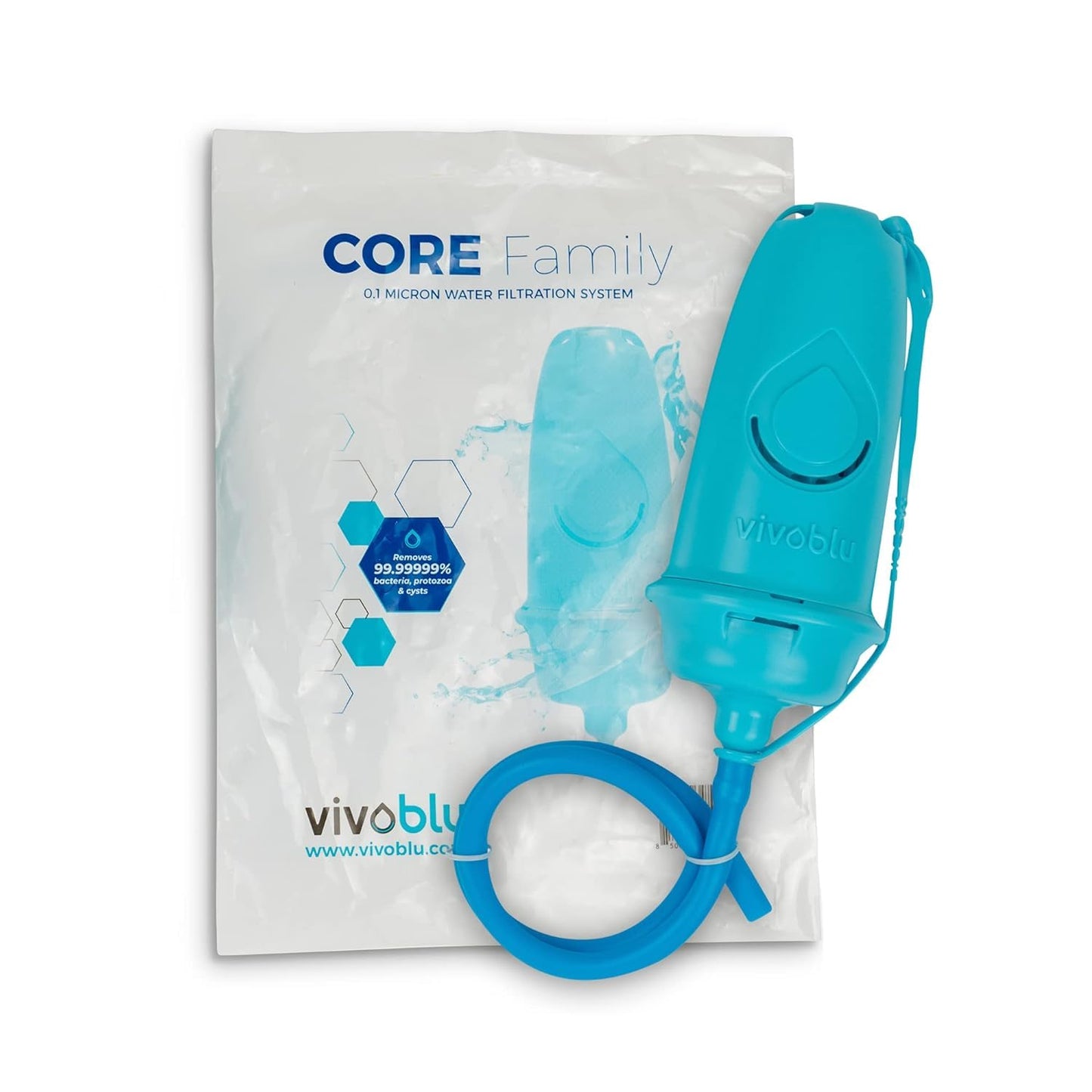 Vivoblu Gravity Filter: Purify Water Anywhere
