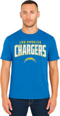Zubaz NFL Teams Men's Short Sleeve Vibrant Team Colors (Style YLFL)