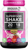 Superfood Grass Fed Whey Protein Isolate Shake - Meal Replacement