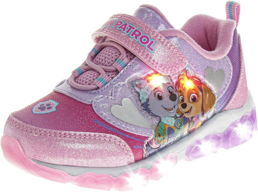 Nickelodeon Paw Patrol Light Up Laceless Shoes for Girls