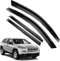 Rain Guards for Jeep Cherokee 2014-2023 - Tape-on Side Window