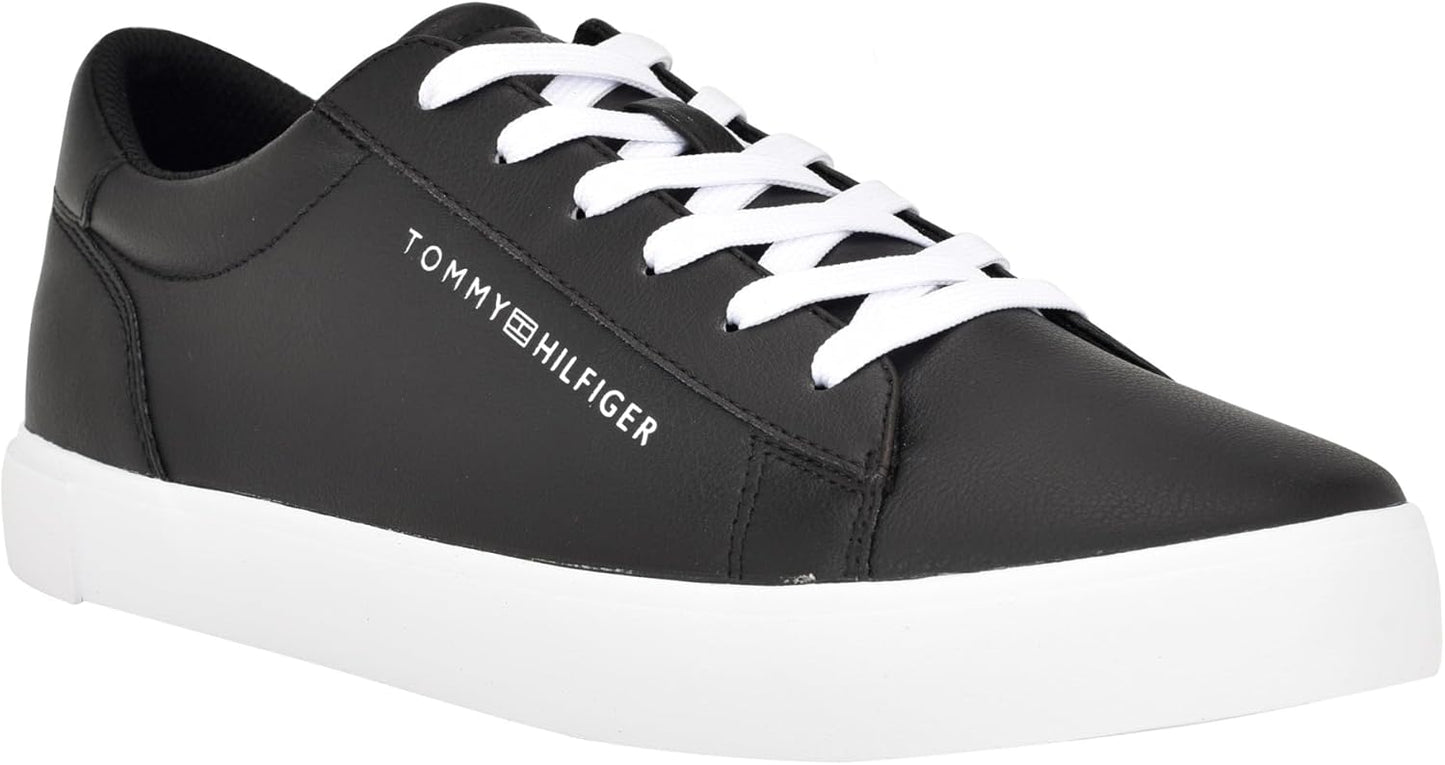 Tommy Hilfiger Mens Ribby: Sporty Casual Sneakers for Comfort