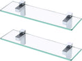 KES Glass Shelves for Bathroom - Tempered Glass Shelf 16 Inch