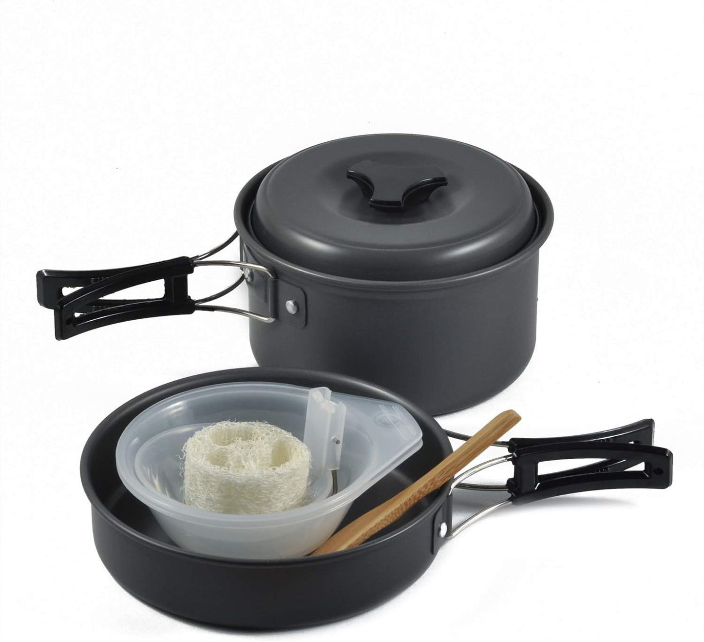 OuterEQ Lightweight Camping Cookware Set - Ultimate Outdoor Cooking