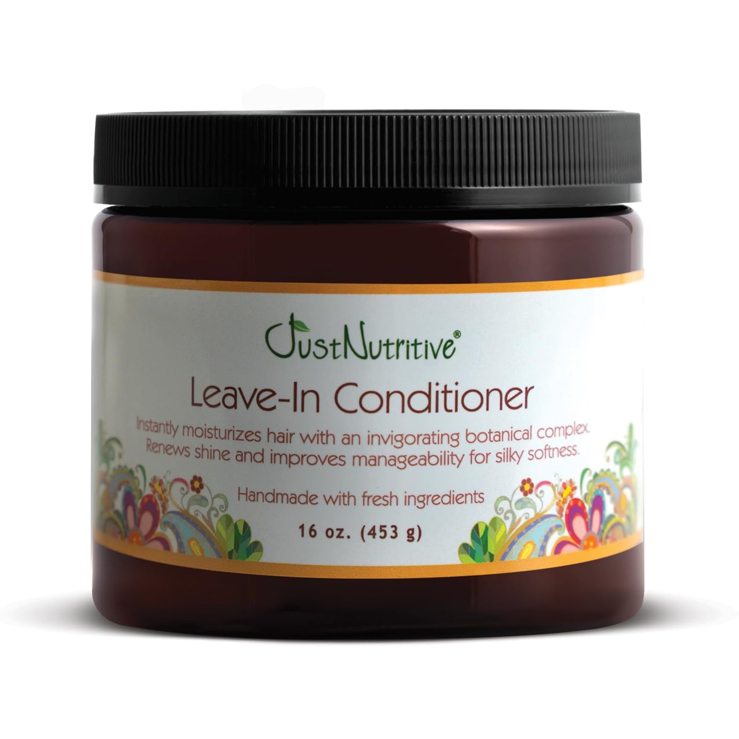 Just Nutritive Leave In Conditioner for All Hair Types - Frizz Control