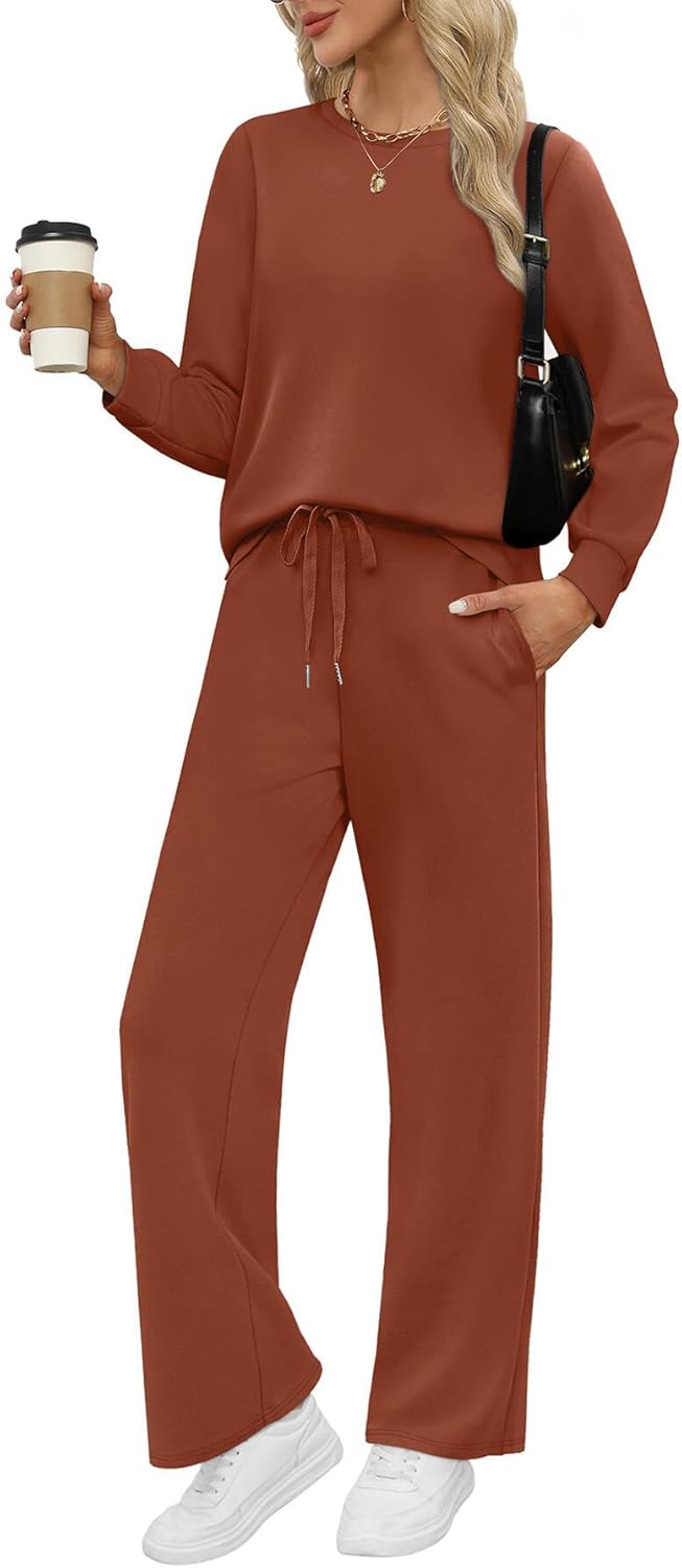 WIHOLL Lounge Sets for Women: Comfy Travel Sweatsuit Outfit