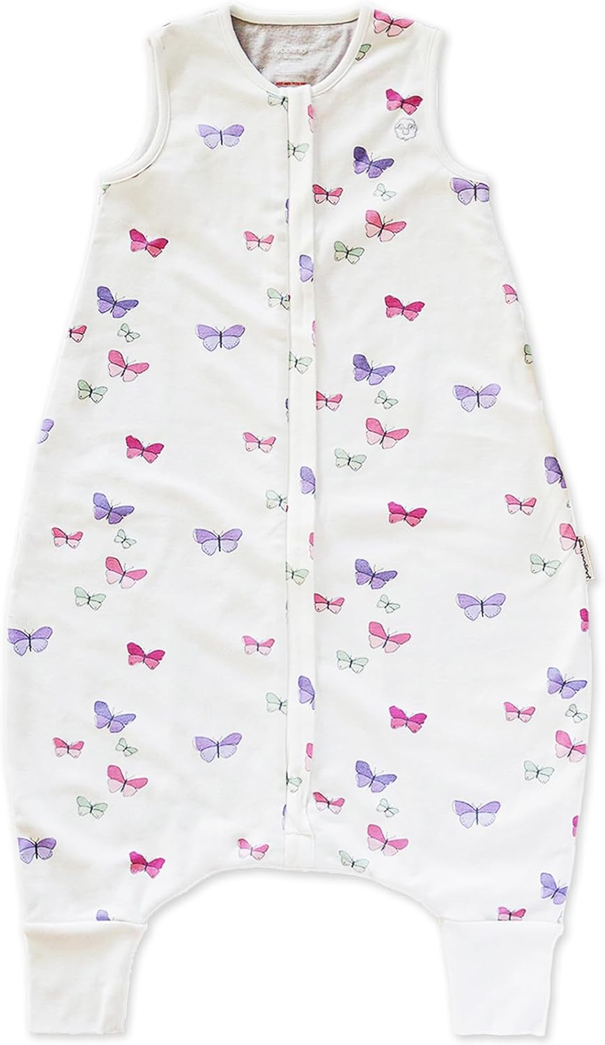 Woolino 4 Season Baby Sleeping Sack with Feet for Comfort