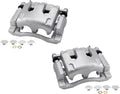 TRQ Rear Brake Caliper Set Compatible with 2005-2012 Ford F-350