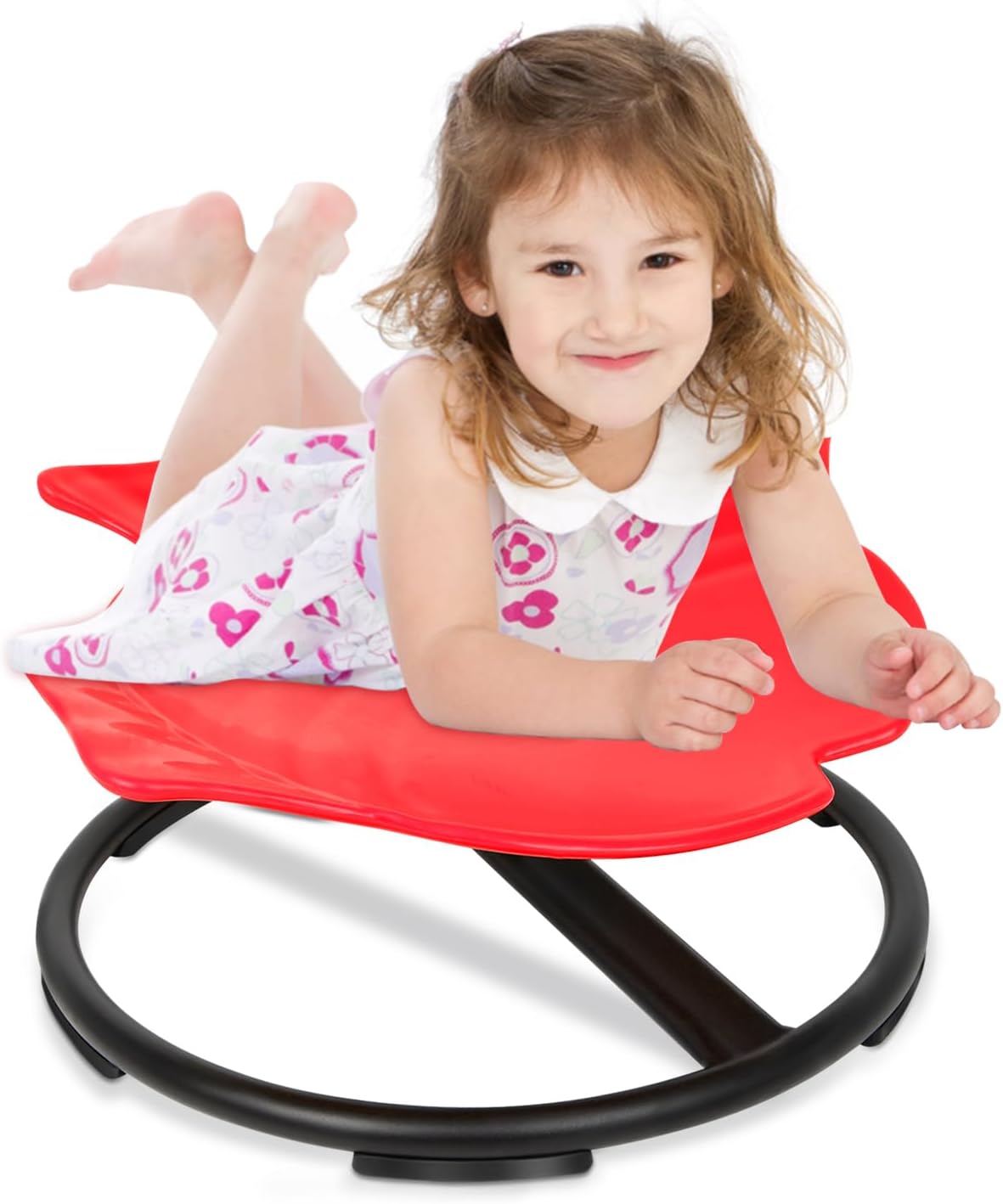 Red Swivel Sensory Chair for Autism Kids
