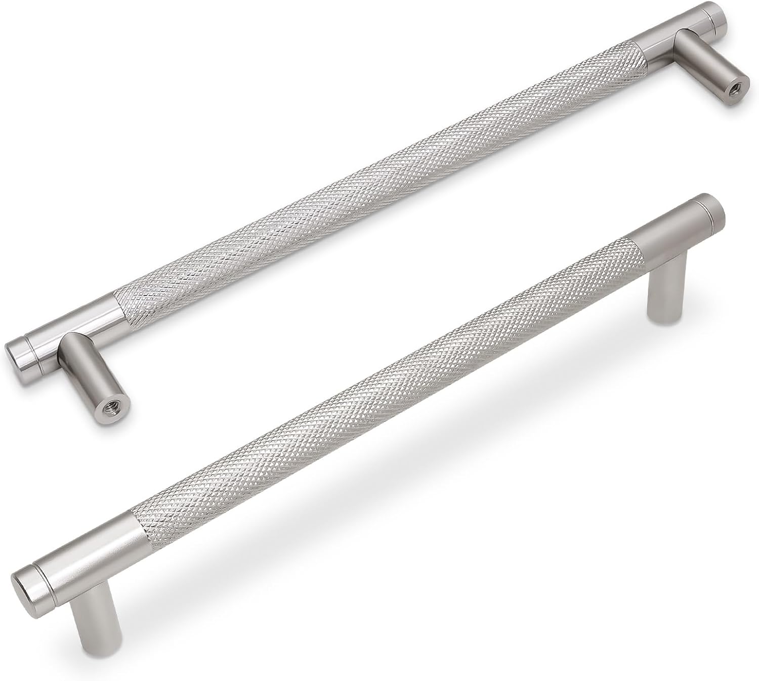 7.5Inch Brushed Satin Nickel Kitchen Cabinet Handles Set of 10