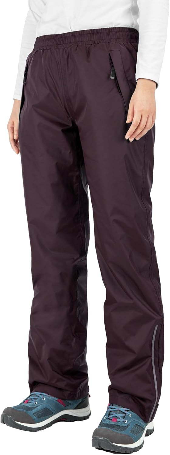 Lightweight Waterproof Rain Pants for Women by 33,000ft