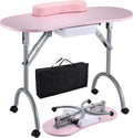Joligrace Foldable Portable Manicure Table - Travel Nail Tech Desk