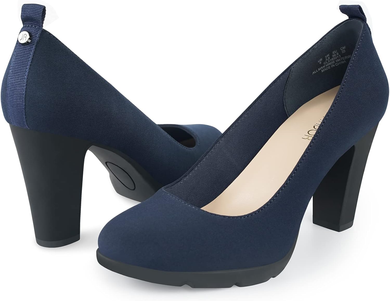 JENN ARDOR Women's Pumps Chunky Heels for Comfort and Style