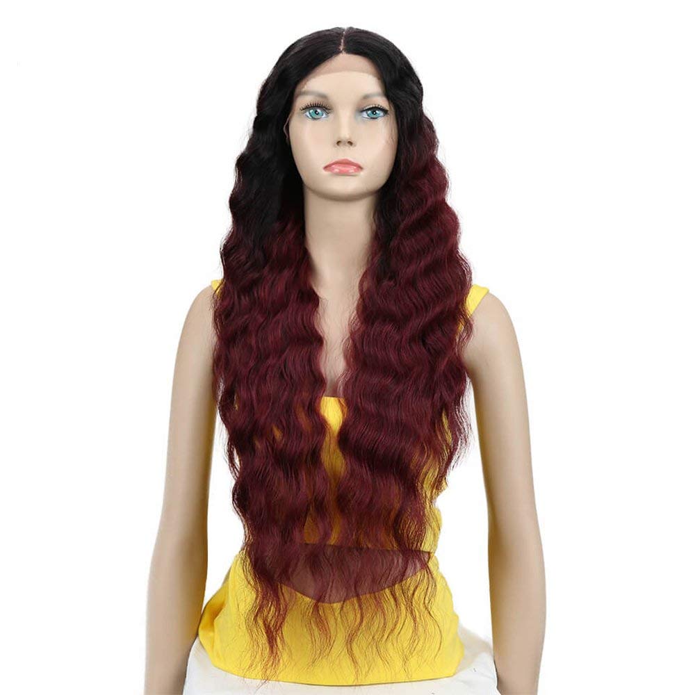 Joedir Lace Front Wigs 30ft' Long Wavy Synthetic Wigs Review
