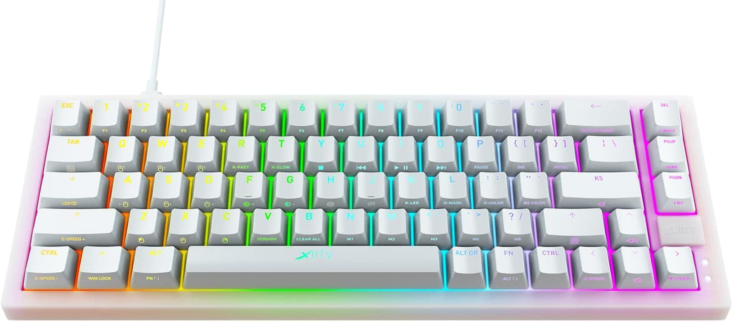 Xtrfy K5 Compact Gaming Keyboard - RGB Backlit for Ultimate Gaming Experience