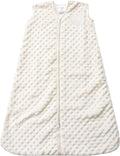 HALO Sleepsack Plush Dot Velboa Wearable Blanket, TOG 1.5 - Cozy