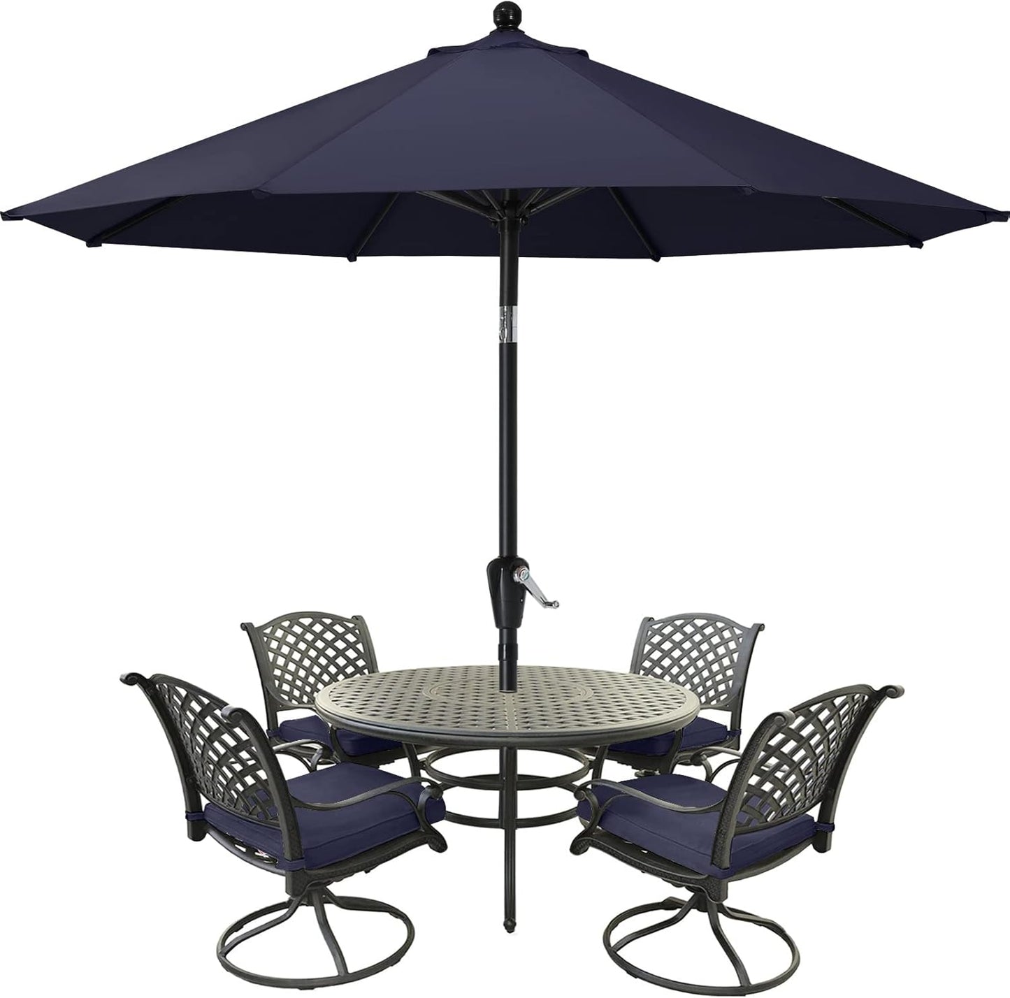 MASTERCANOPY 9ft Patio Umbrella for Outdoor Market Table