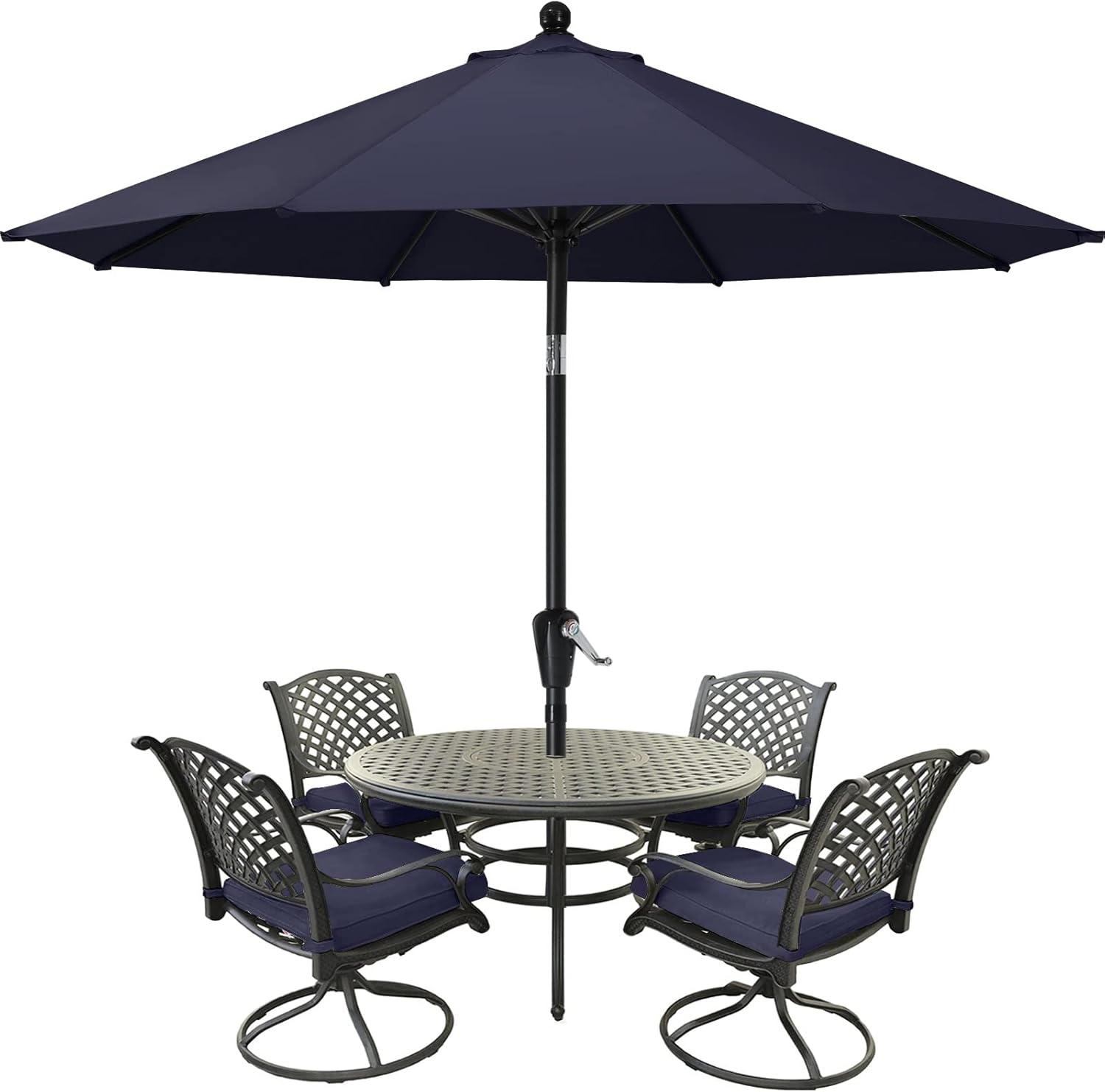 MASTERCANOPY 9ft Patio Umbrella for Outdoor Market Table