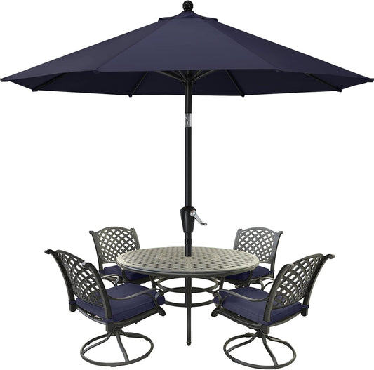 MASTERCANOPY 9ft Patio Umbrella for Outdoor Market Table