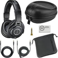 Audio-Technica ATH-M40x Studio Monitor Headphones Bundle Review