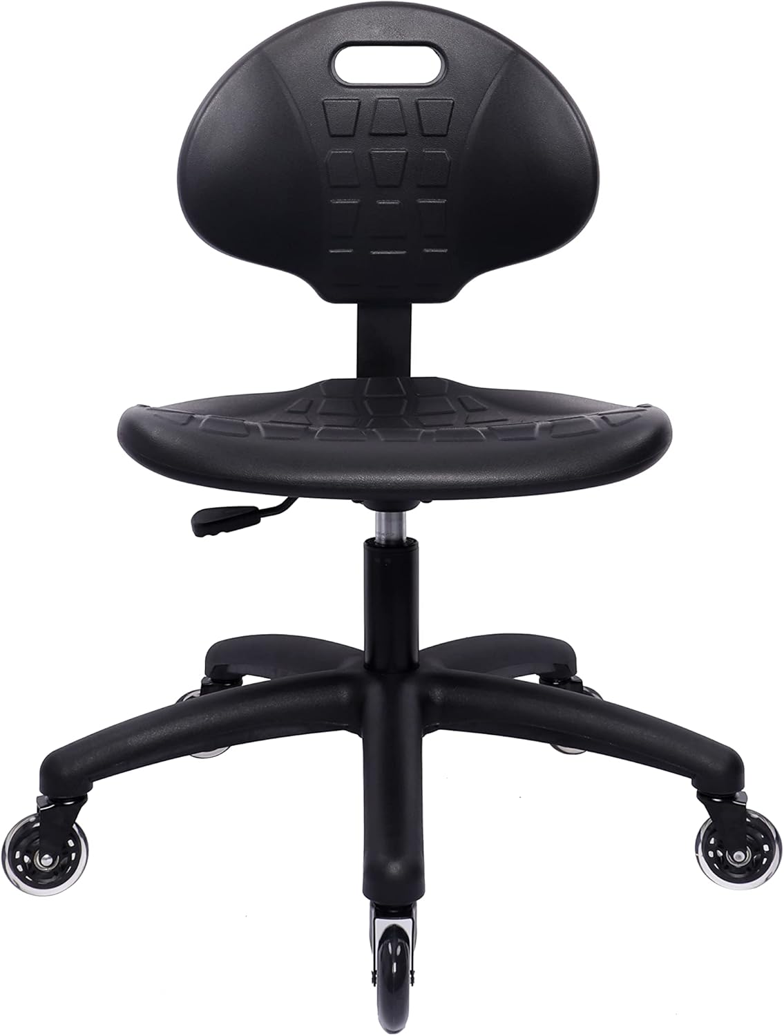 Chair Master Deluxe Ergonomic Polyurethane Chair - Easy Clean, Adjustable Height, 450lb Capacity